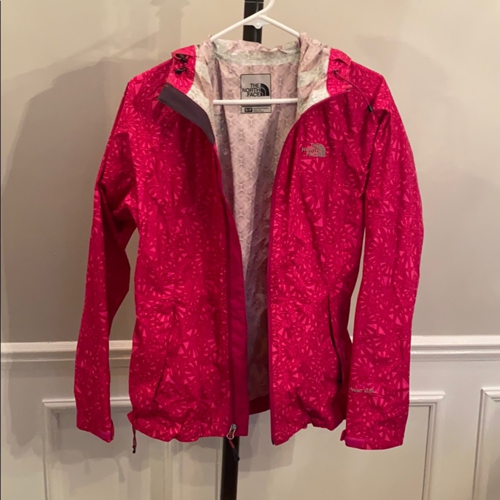 The North Face rain jacket